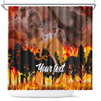 personalised-save-wildlife-australia-shower-curtain-bushfire-awareness