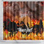 personalised-save-wildlife-australia-shower-curtain-bushfire-awareness