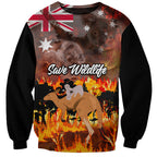personalised-save-wildlife-australia-sweatshirt-bushfire-awareness