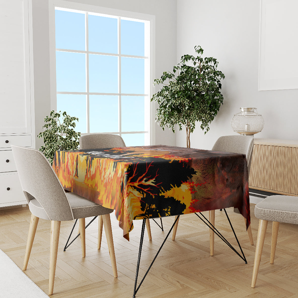 personalised-save-wildlife-australia-tablecloth-bushfire-awareness