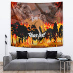 personalised-save-wildlife-australia-tapestry-bushfire-awareness