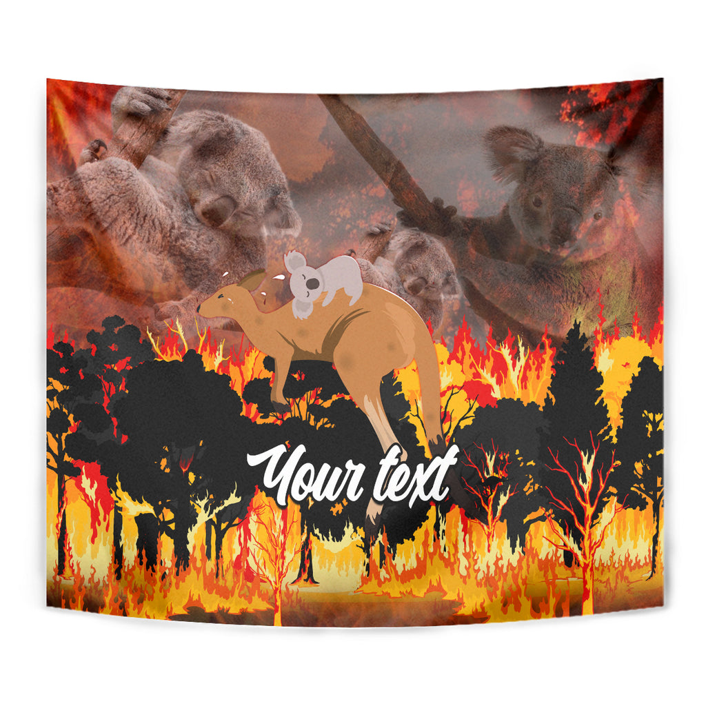 personalised-save-wildlife-australia-tapestry-bushfire-awareness
