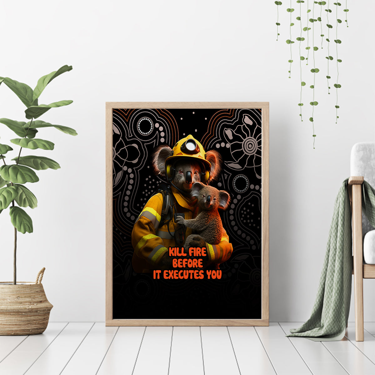 paws-for-australia-canvas-wall-art-bushfire-awareness-indigenous-aboriginal