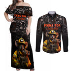 paws-for-australia-couples-matching-off-shoulder-maxi-dress-and-long-sleeve-button-shirt-bushfire-awareness-indigenous-aboriginal