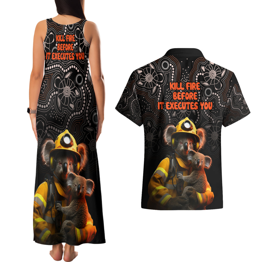 paws-for-australia-couples-matching-tank-maxi-dress-and-hawaiian-shirt-bushfire-awareness-indigenous-aboriginal
