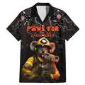 paws-for-australia-family-matching-mermaid-dress-and-hawaiian-shirt-bushfire-awareness-indigenous-aboriginal