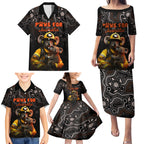 paws-for-australia-family-matching-puletasi-dress-and-hawaiian-shirt-bushfire-awareness-indigenous-aboriginal
