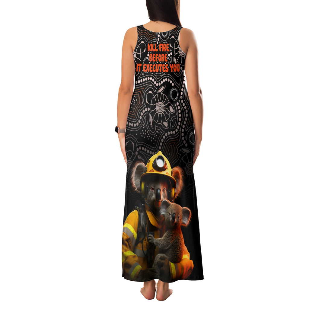 paws-for-australia-family-matching-tank-maxi-dress-and-hawaiian-shirt-bushfire-awareness-indigenous-aboriginal