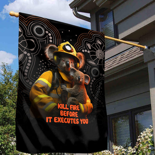 paws-for-australia-garden-flag-bushfire-awareness-indigenous-aboriginal