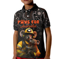 paws-for-australia-kid-polo-shirt-bushfire-awareness-indigenous-aboriginal