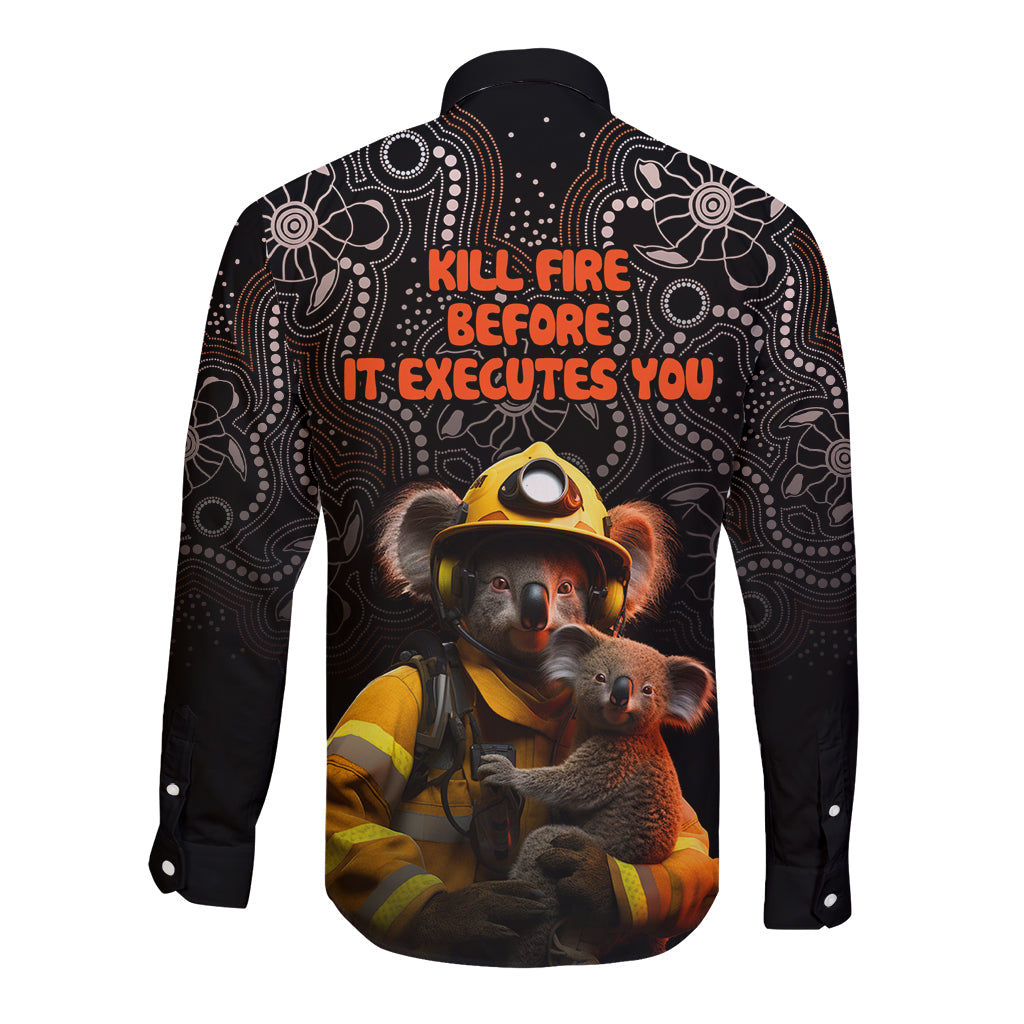 paws-for-australia-long-sleeve-button-shirt-bushfire-awareness-indigenous-aboriginal