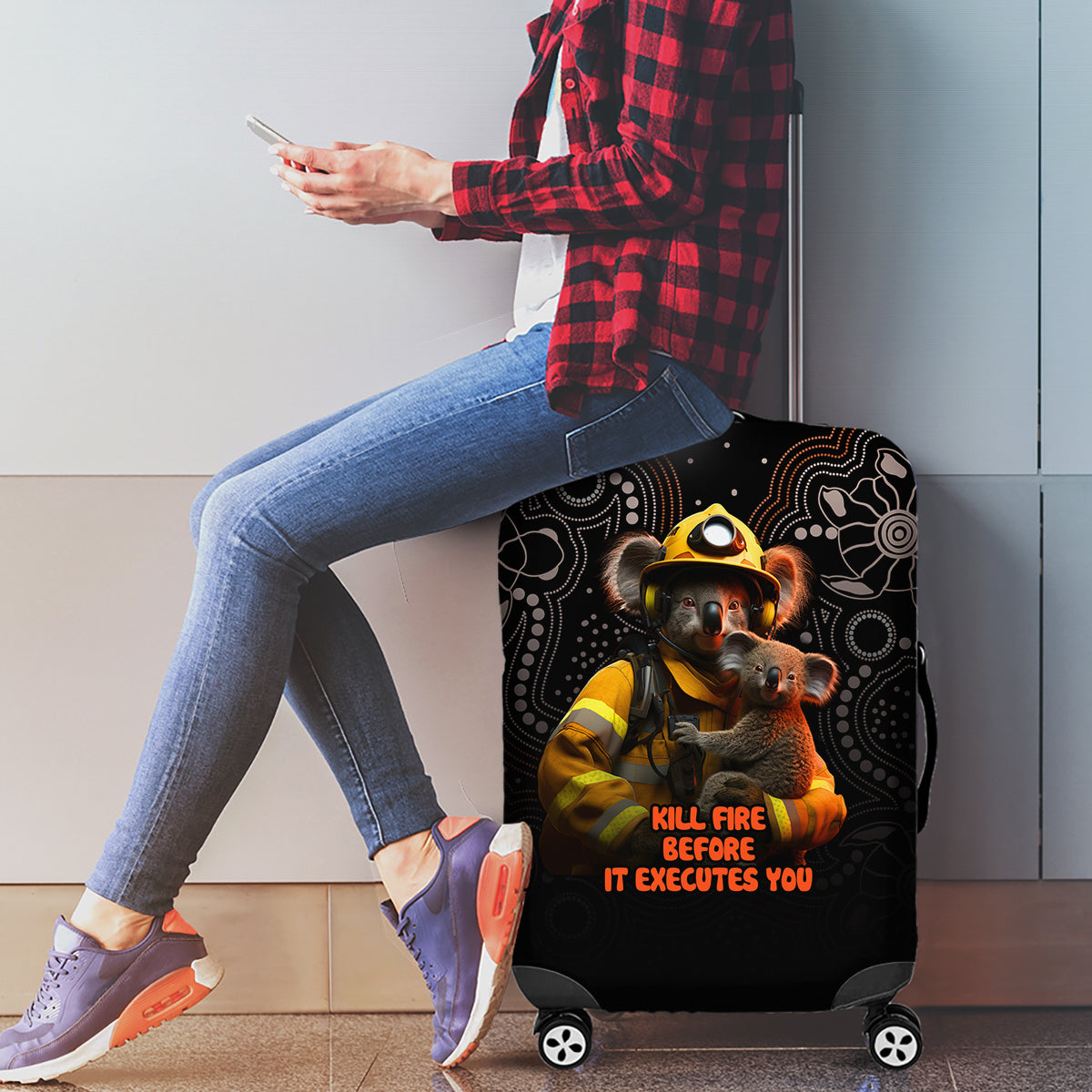 paws-for-australia-luggage-cover-bushfire-awareness-indigenous-aboriginal