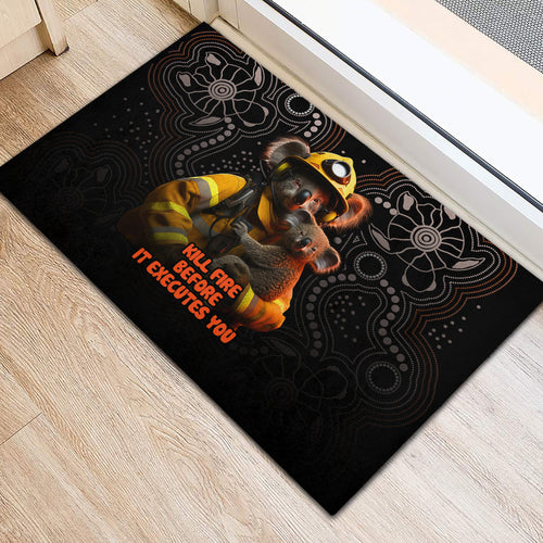 paws-for-australia-rubber-doormat-bushfire-awareness-indigenous-aboriginal