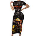 paws-for-australia-short-sleeve-bodycon-dress-bushfire-awareness-indigenous-aboriginal