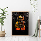 personalised-paws-for-australia-canvas-wall-art-bushfire-awareness-indigenous-aboriginal