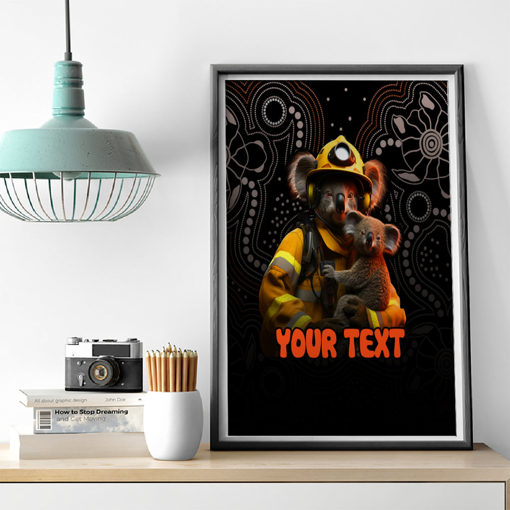personalised-paws-for-australia-canvas-wall-art-bushfire-awareness-indigenous-aboriginal