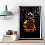 personalised-paws-for-australia-canvas-wall-art-bushfire-awareness-indigenous-aboriginal