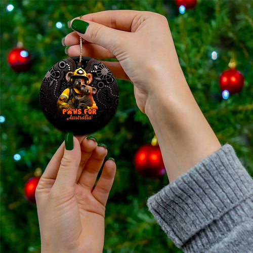 personalised-paws-for-australia-ceramic-ornament-bushfire-awareness-indigenous-aboriginal