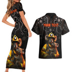 personalised-paws-for-australia-couples-matching-short-sleeve-bodycon-dress-and-hawaiian-shirt-bushfire-awareness-indigenous-aboriginal