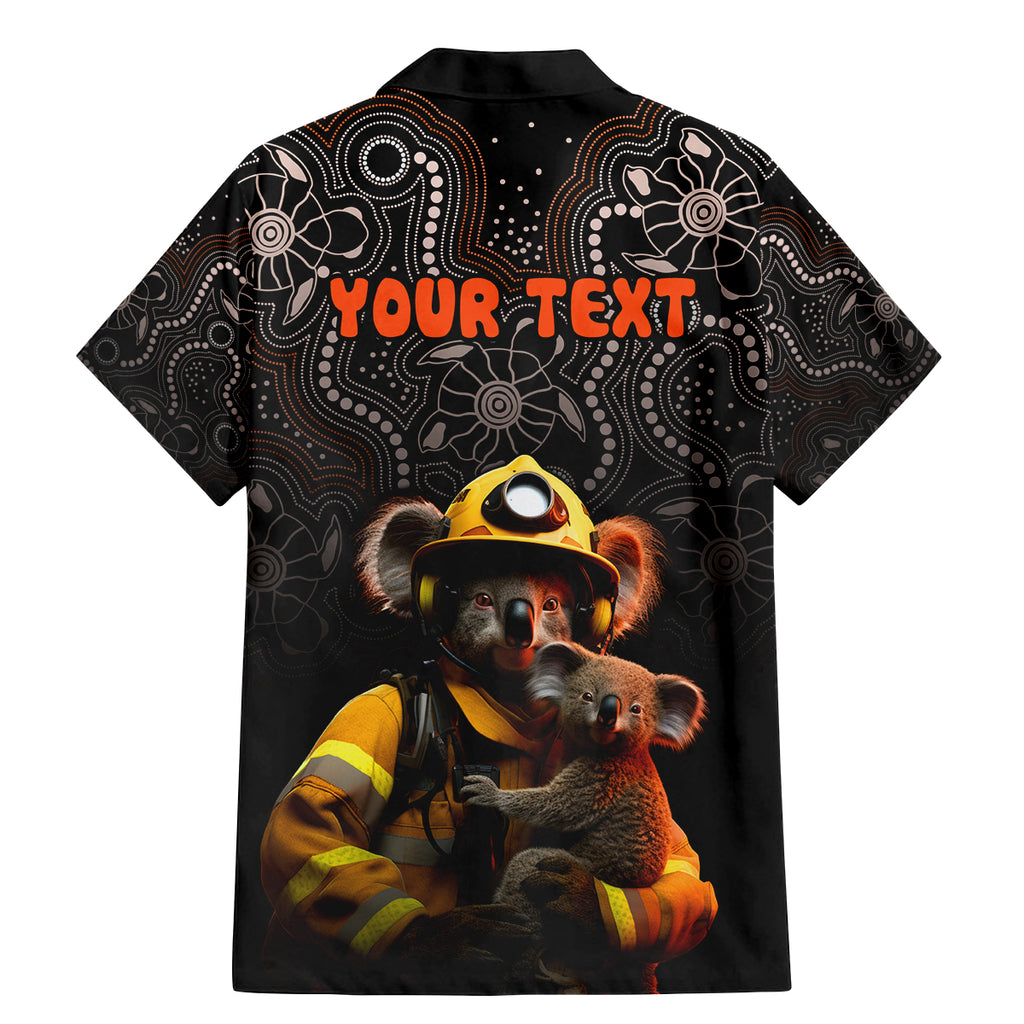 personalised-paws-for-australia-family-matching-mermaid-dress-and-hawaiian-shirt-bushfire-awareness-indigenous-aboriginal