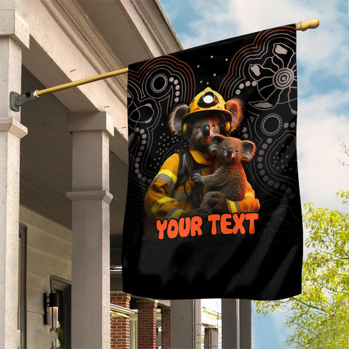 personalised-paws-for-australia-garden-flag-bushfire-awareness-indigenous-aboriginal