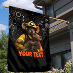 personalised-paws-for-australia-garden-flag-bushfire-awareness-indigenous-aboriginal