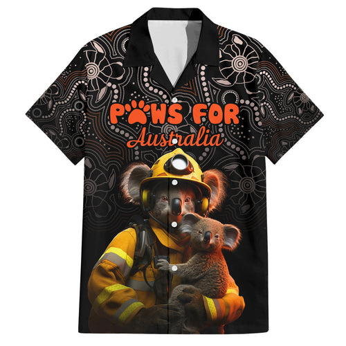 personalised-paws-for-australia-hawaiian-shirt-bushfire-awareness-indigenous-aboriginal