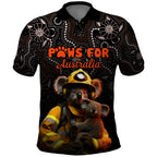personalised-paws-for-australia-polo-shirt-bushfire-awareness-indigenous-aboriginal