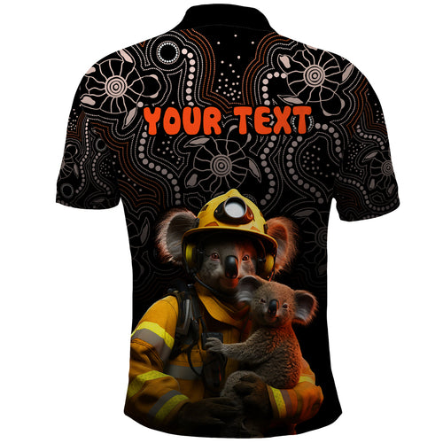 personalised-paws-for-australia-polo-shirt-bushfire-awareness-indigenous-aboriginal