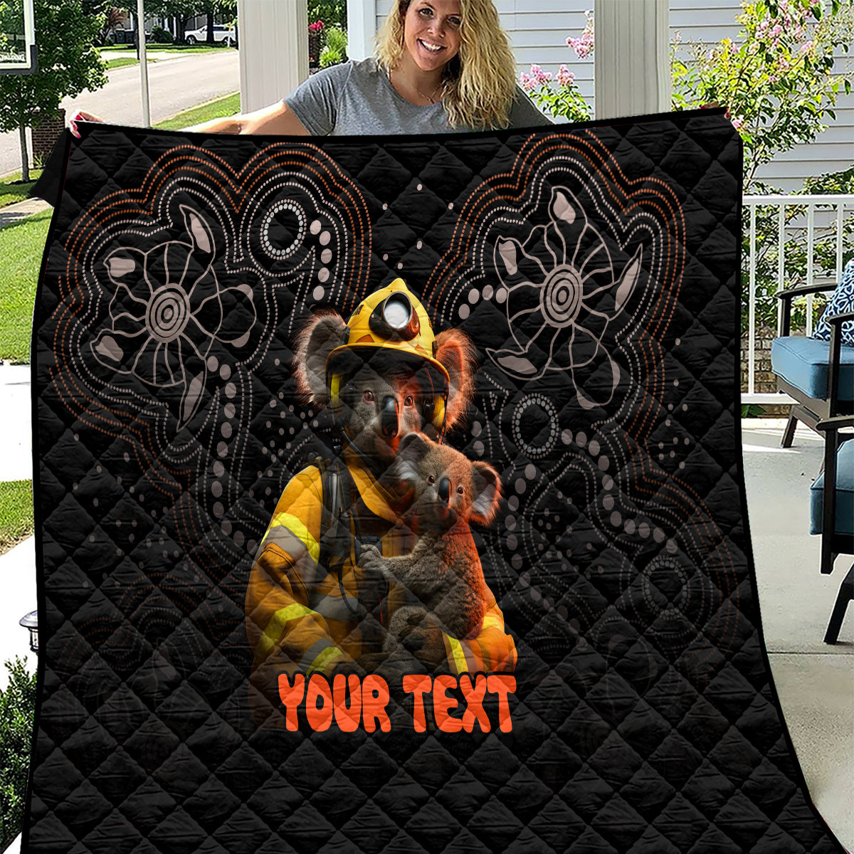 personalised-paws-for-australia-quilt-bushfire-awareness-indigenous-aboriginal
