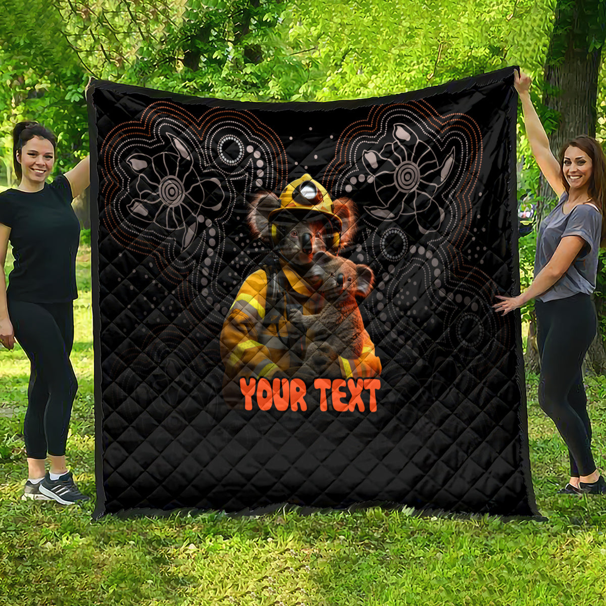 personalised-paws-for-australia-quilt-bushfire-awareness-indigenous-aboriginal