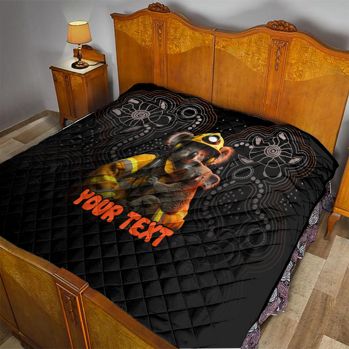 personalised-paws-for-australia-quilt-bushfire-awareness-indigenous-aboriginal