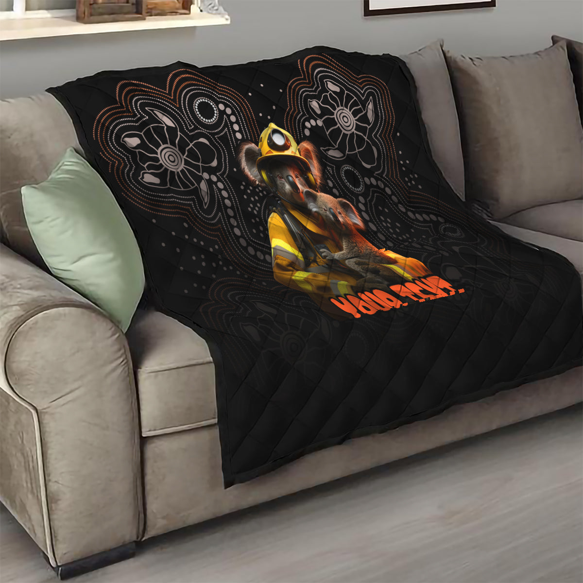 personalised-paws-for-australia-quilt-bushfire-awareness-indigenous-aboriginal