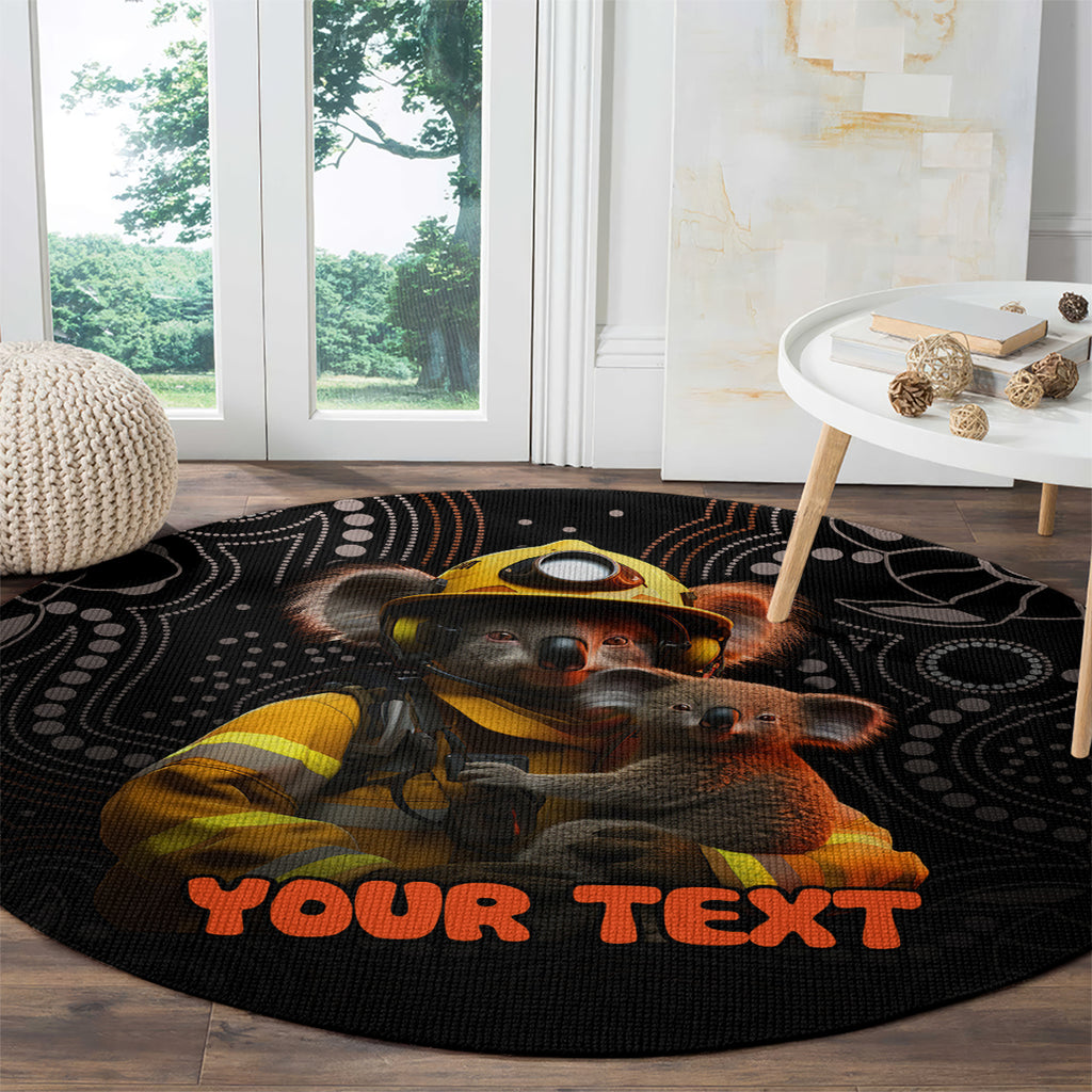 personalised-paws-for-australia-round-carpet-bushfire-awareness-indigenous-aboriginal