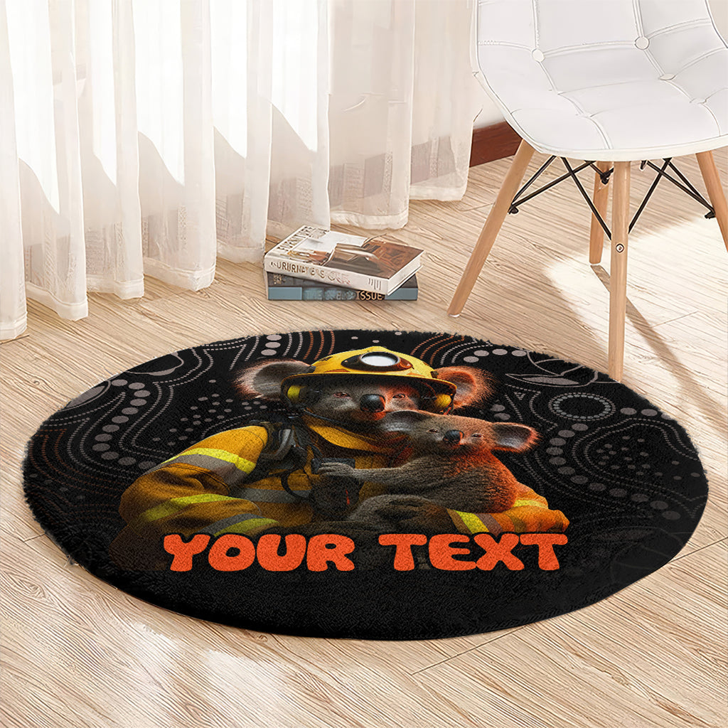 personalised-paws-for-australia-round-carpet-bushfire-awareness-indigenous-aboriginal