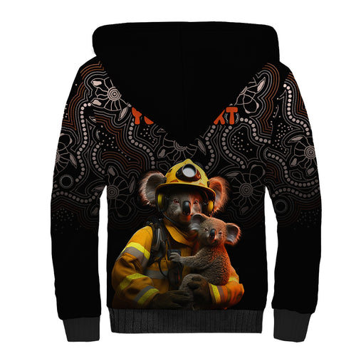 personalised-paws-for-australia-sherpa-hoodie-bushfire-awareness-indigenous-aboriginal