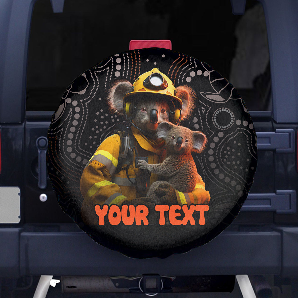 personalised-paws-for-australia-spare-tire-cover-bushfire-awareness-indigenous-aboriginal