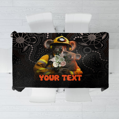 personalised-paws-for-australia-tablecloth-bushfire-awareness-indigenous-aboriginal