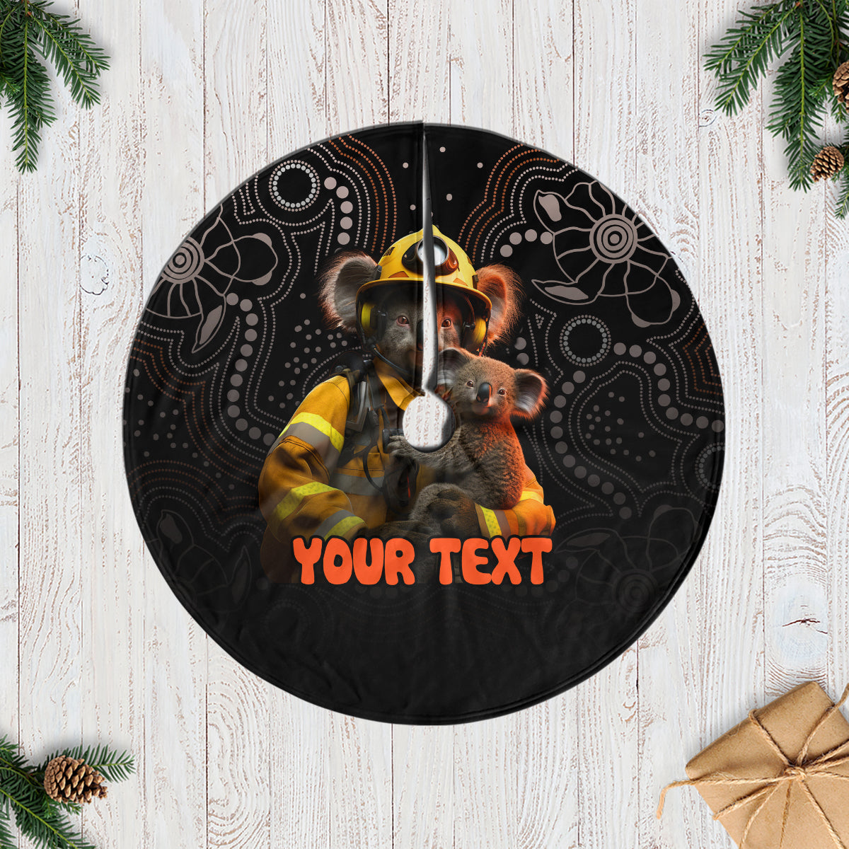 personalised-paws-for-australia-tree-skirt-bushfire-awareness-indigenous-aboriginal