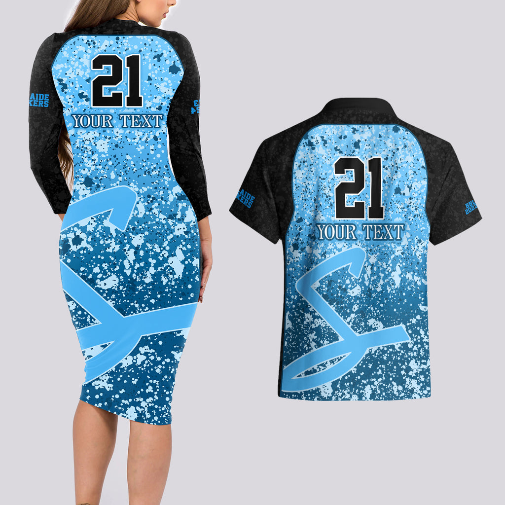 adelaide-strikers-custom-couples-matching-long-sleeve-bodycon-dress-and-hawaiian-shirt-bbl-cricket-team-2024