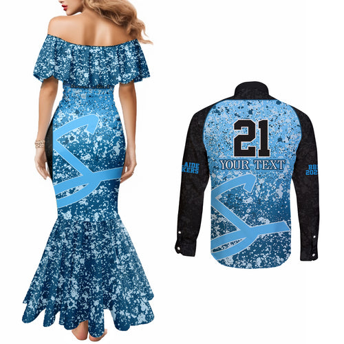 adelaide-strikers-custom-couples-matching-mermaid-dress-and-long-sleeve-button-shirt-bbl-cricket-team-2024