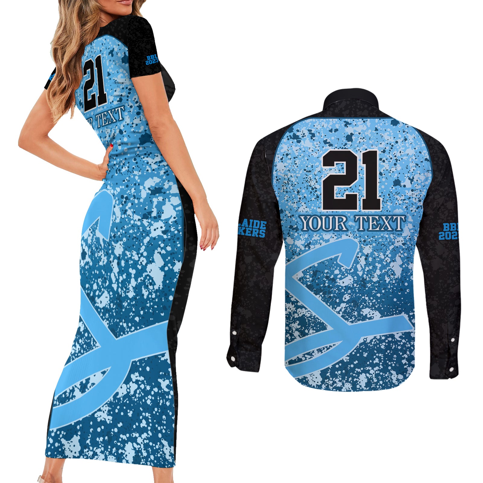 adelaide-strikers-custom-couples-matching-short-sleeve-bodycon-dress-and-long-sleeve-button-shirt-bbl-cricket-team-2024