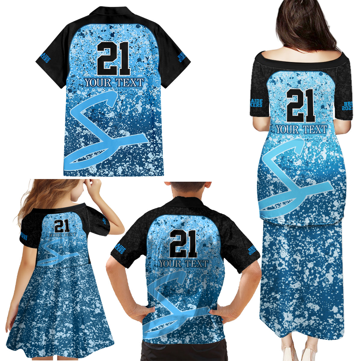 adelaide-strikers-custom-family-matching-puletasi-dress-and-hawaiian-shirt-bbl-cricket-team-2024
