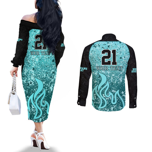 brisbane-heat-custom-couples-matching-off-the-shoulder-long-sleeve-dress-and-long-sleeve-button-shirt-bbl-cricket-team-2024