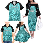 brisbane-heat-custom-family-matching-off-shoulder-long-sleeve-dress-and-hawaiian-shirt-bbl-cricket-team-2024