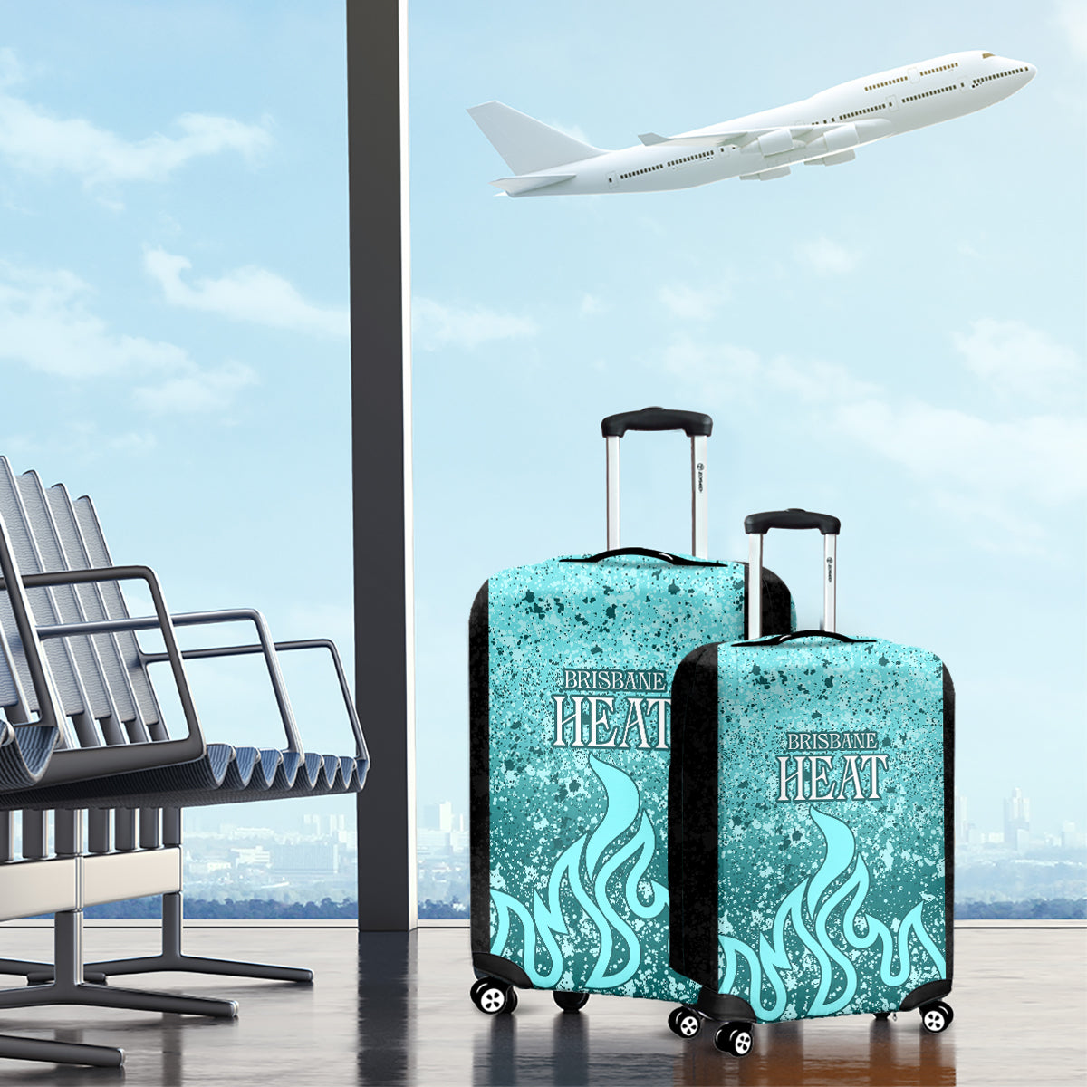 brisbane-heat-custom-luggage-cover-bbl-cricket-team-2024