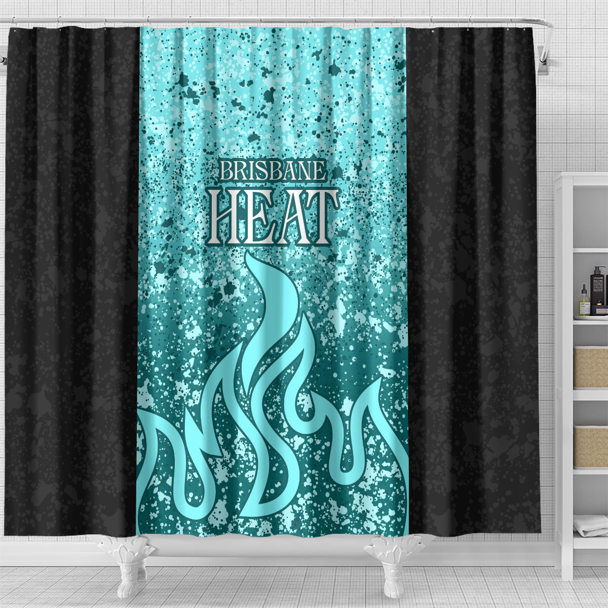 brisbane-heat-custom-shower-curtain-bbl-cricket-team-2024