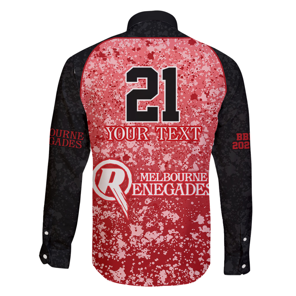 melbourne-renegades-custom-family-matching-off-shoulder-long-sleeve-dress-and-hawaiian-shirt-bbl-cricket-team-2024