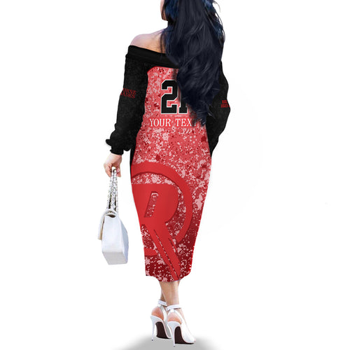 melbourne-renegades-custom-family-matching-off-shoulder-long-sleeve-dress-and-hawaiian-shirt-bbl-cricket-team-2024