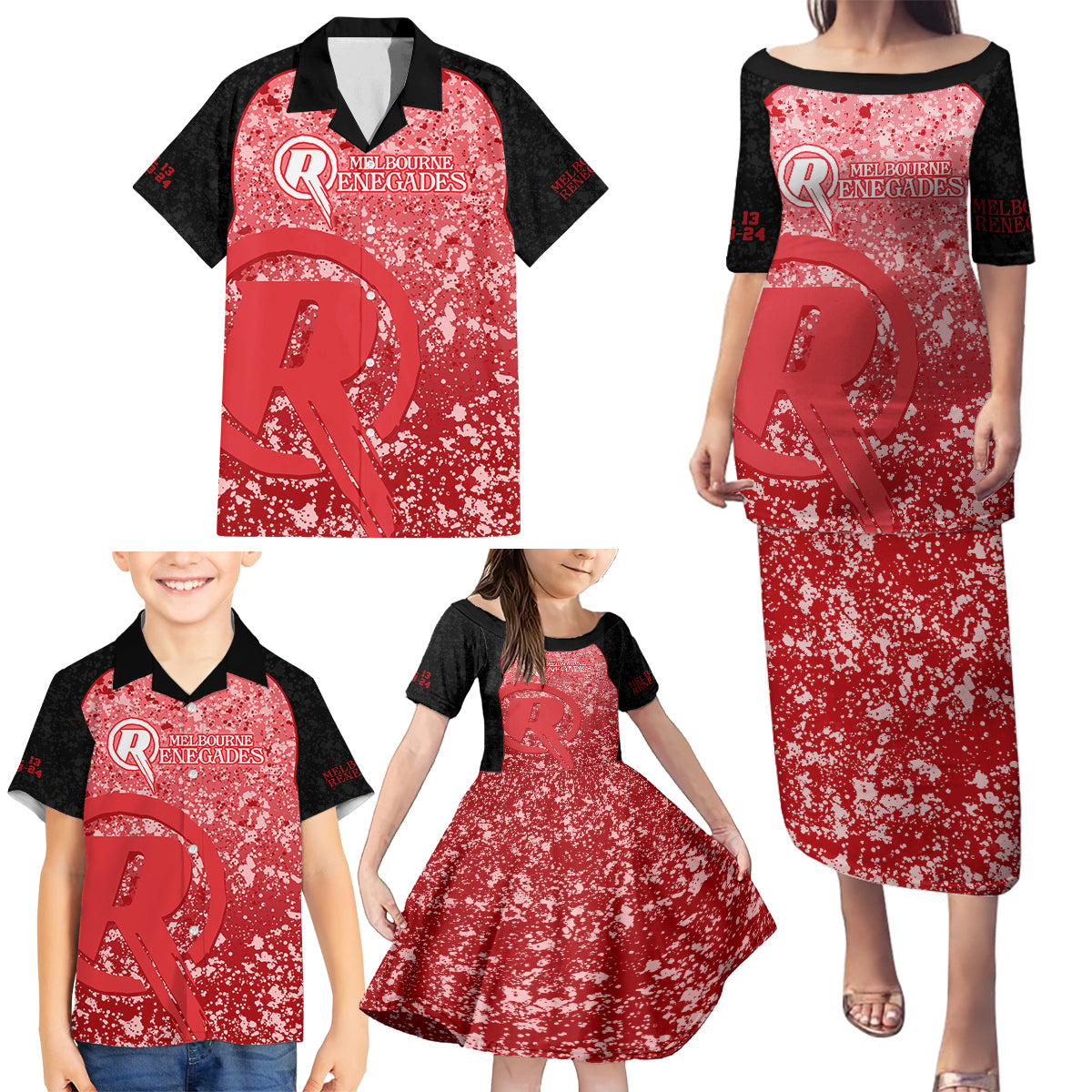 melbourne-renegades-custom-family-matching-puletasi-dress-and-hawaiian-shirt-bbl-cricket-team-2024